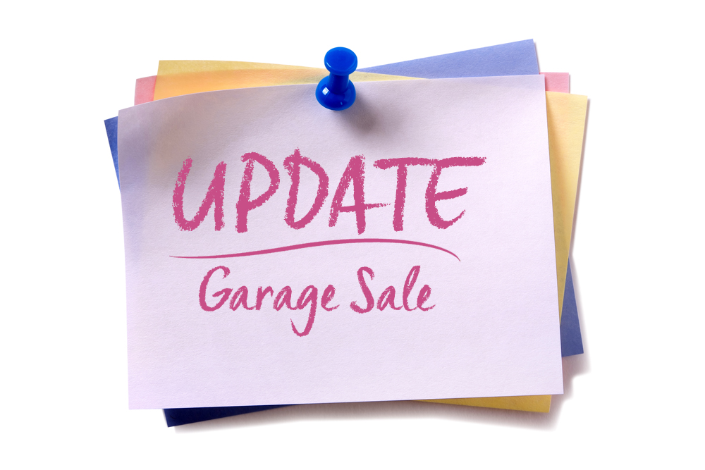 Want To Know Where The Garage Sales Will Be?